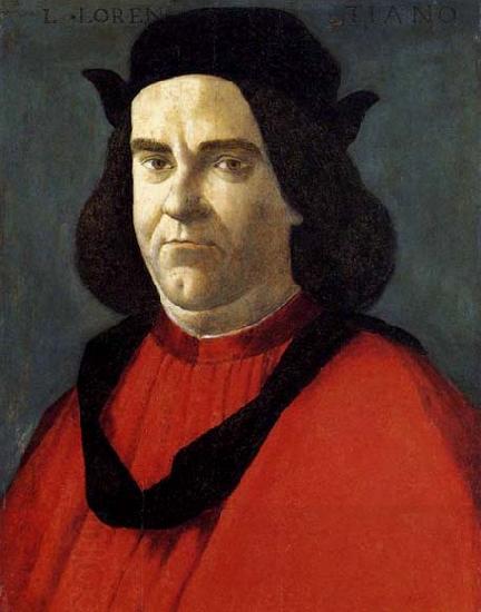 BOTTICELLI, Sandro Portrait of Lorenzo di Ser Piero Lorenzi China oil painting art